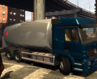 Mercedes Benz Actros Gas Tanker